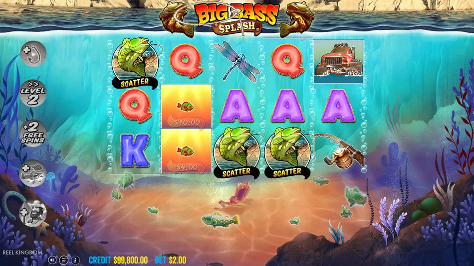 Pre-round modifier selection with More Fish and +2 Spins active